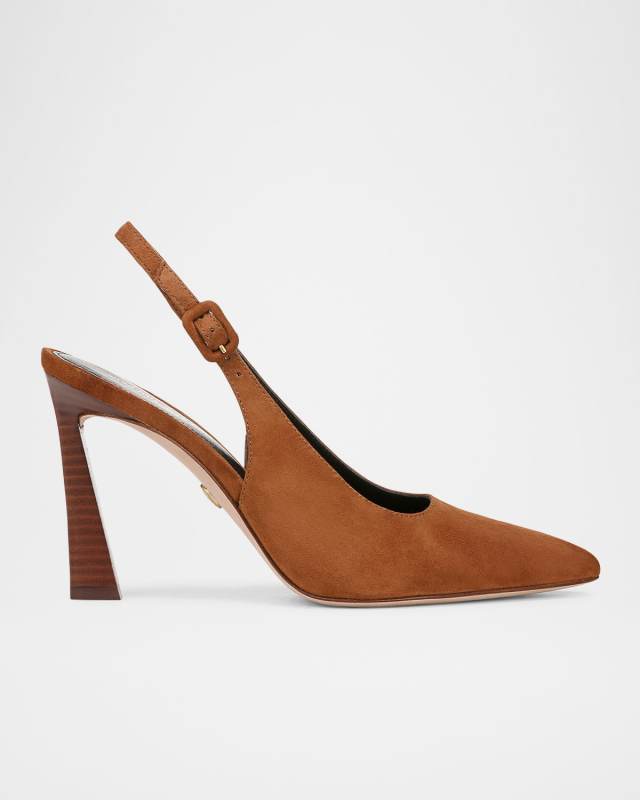 Callie Suede Slingback Pumps